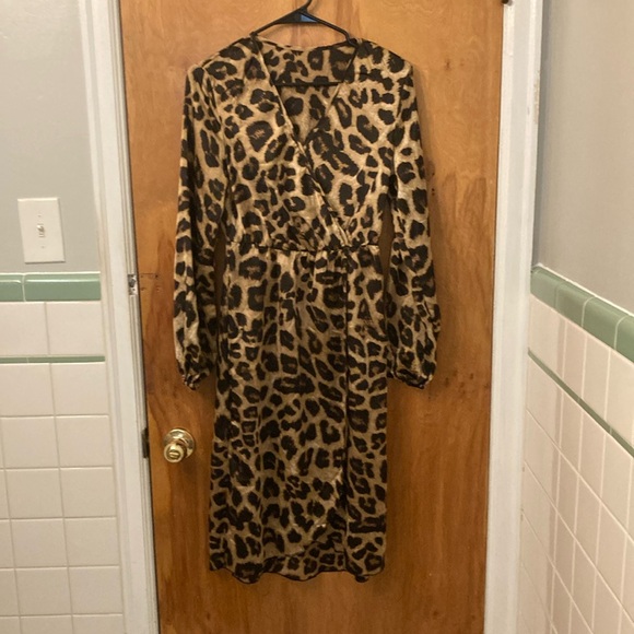 SHEIN Leopard Print Dress - Picture 1 of 7